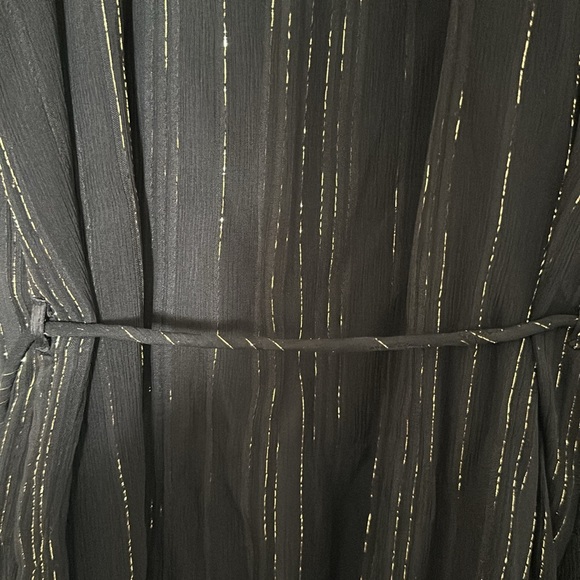 BNWT Smash and Tess Iskra Showstopper Metallic Stripe Dress - Picture 12 of 12